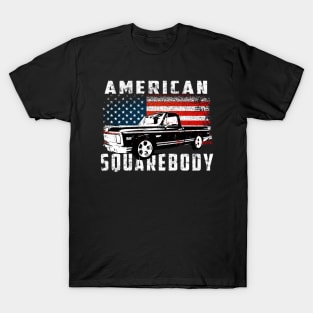 Chevrolet C10 K5 SquareBody 73-87 Chevy Truck Classic American C-10 Square Body Pickup Truck T-Shirt